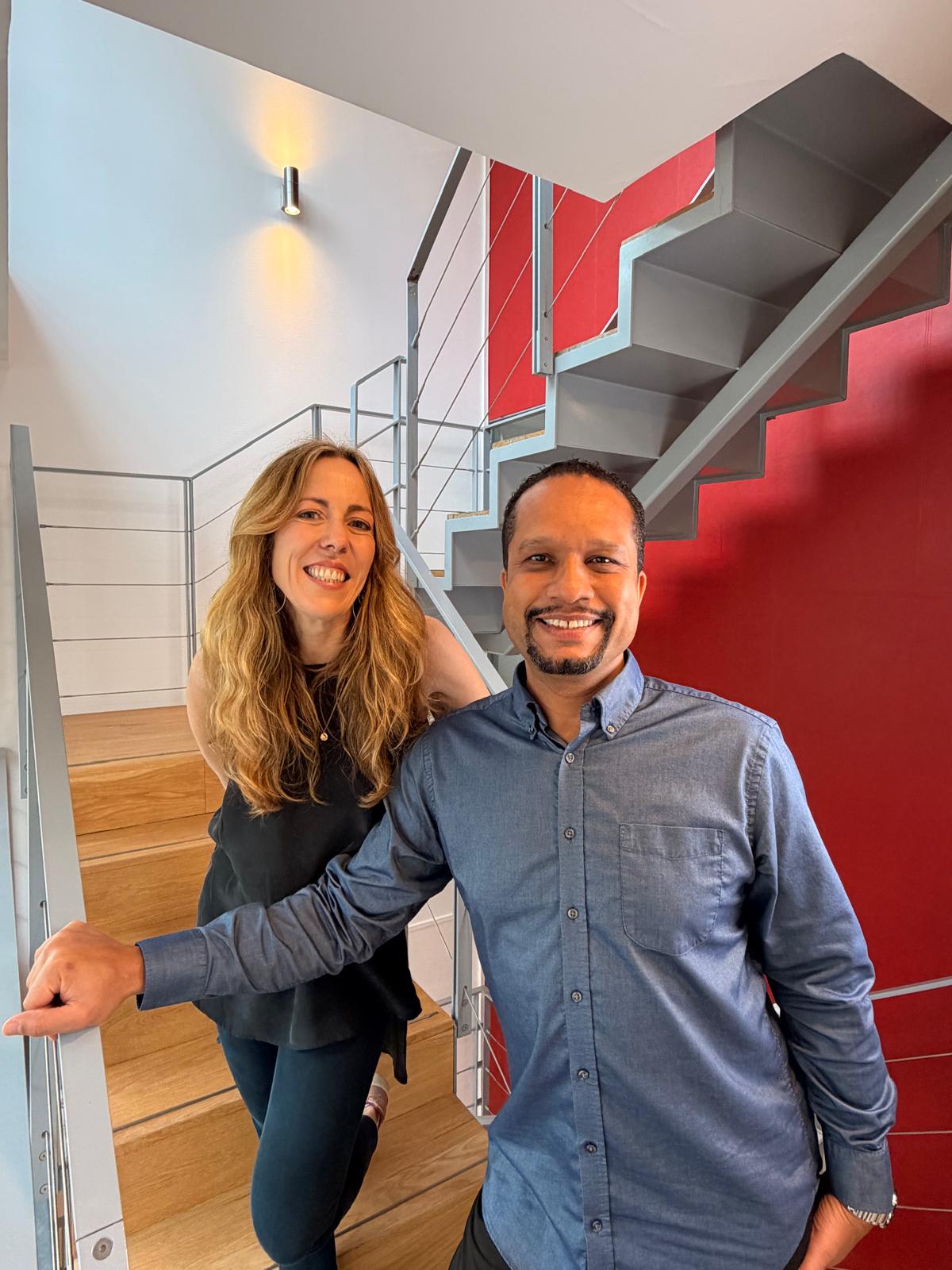 Louis Stedman-Bryce and Carly Houston, hosts of the Children's Homes Investor Taster.